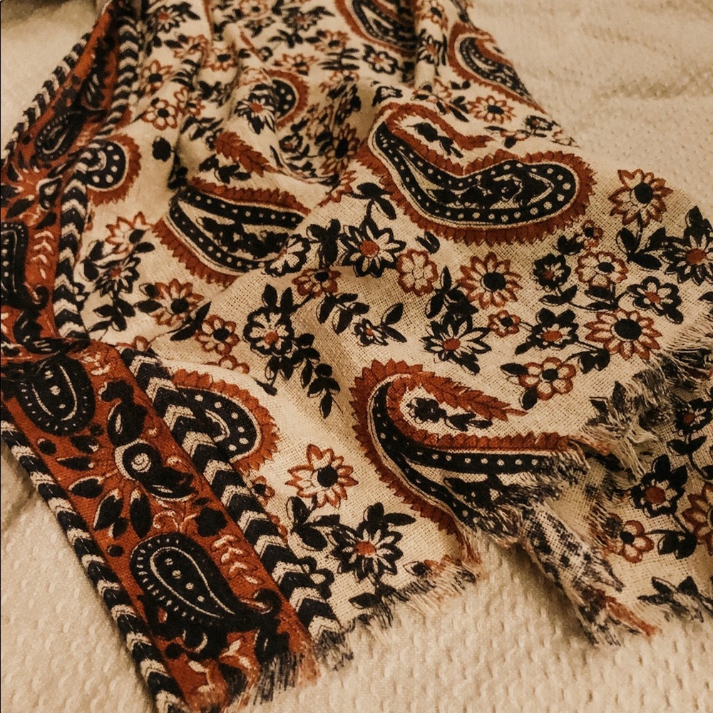 Madewell paisley scarf